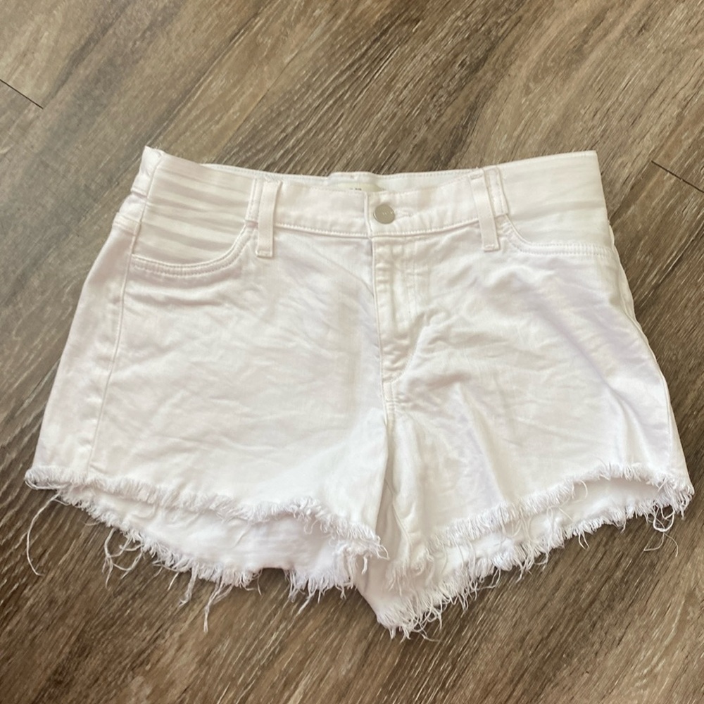 Joe’s jeans white Jean  Shorts - the Ozzie - Women size 27 with a 4”inseam